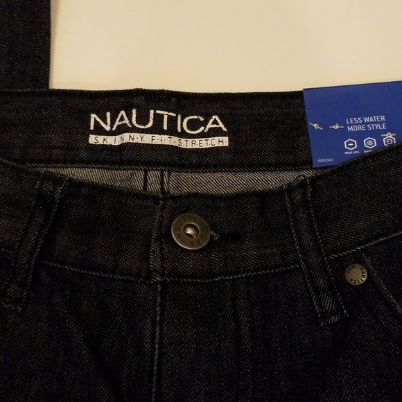 NWT Boys Nautica Jeans size 14 dark denim blue - Picture 3 of 3